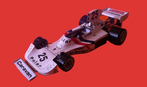 Hesketh 308 B ,1975 , Monaco GP , Torsten Palm