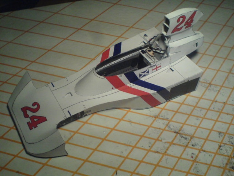Hesketh 308B - Holland GP 1975 (Plná velikost v novém okně) Hesketh 308B - Holland GP 1975