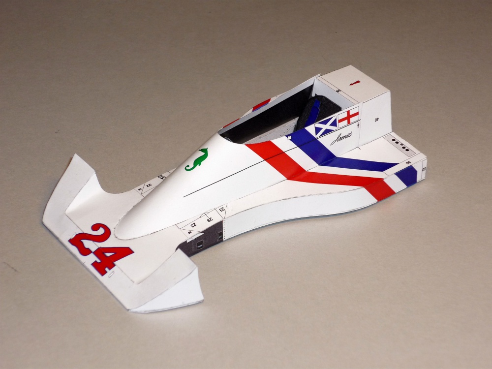 Hesketh 308C - James Hunt - GP USA 1975 (Plná velikost v novém okně) Hesketh 308C - James Hunt - GP USA 1975