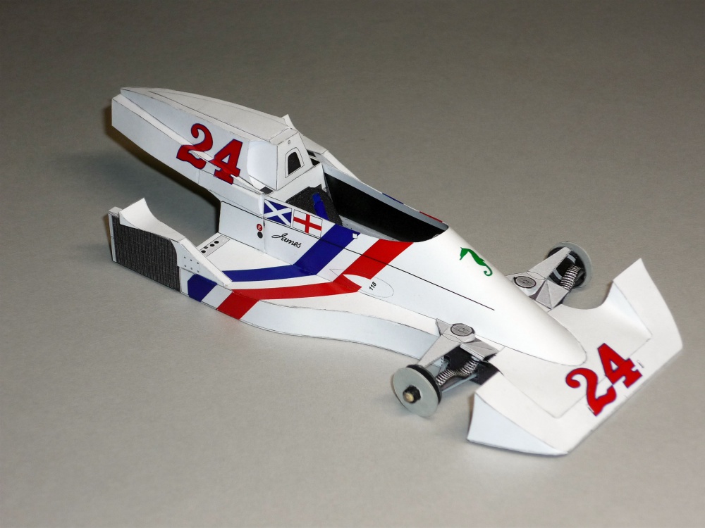 Hesketh 308C - James Hunt - GP USA 1975 (Plná velikost v novém okně) Hesketh 308C - James Hunt - GP USA 1975