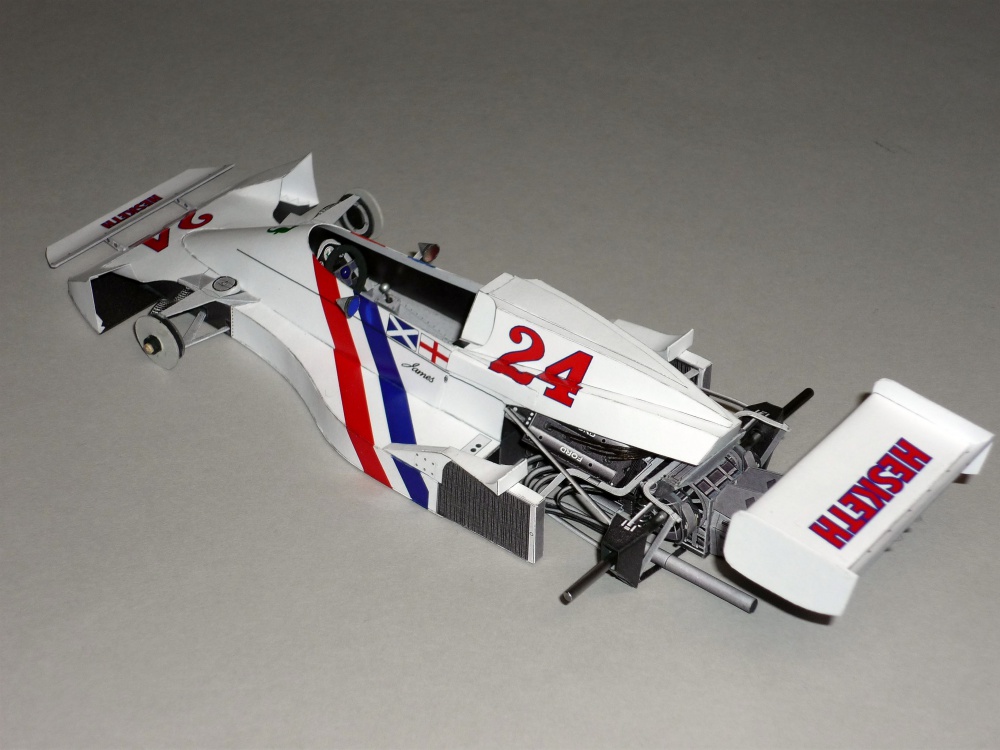 Hesketh 308C - James Hunt - GP USA 1975 (Plná velikost v novém okně) Hesketh 308C - James Hunt - GP USA 1975