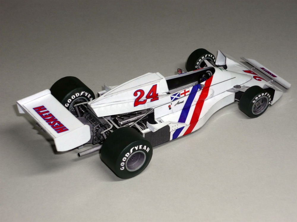 Hesketh 308C - James Hunt - GP USA 1975 (Plná velikost v novém okně) Hesketh 308C - James Hunt - GP USA 1975