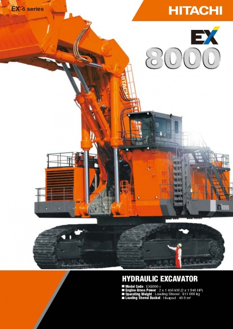 HITACHi EX 8000 HITACHi EX 8000