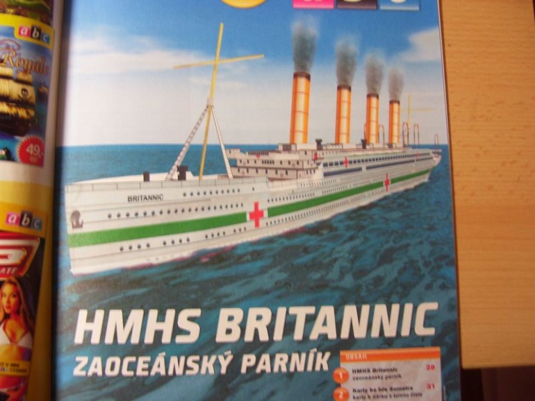 HMHS Britannic (Plná velikost v novém okně) HMHS Britannic