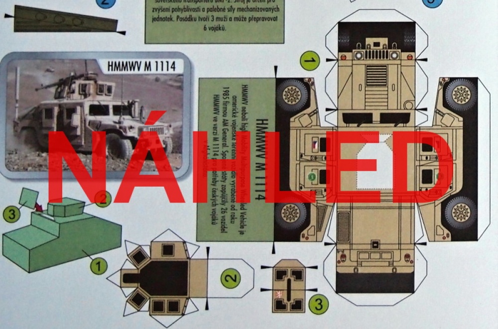 HMMWv M1114 (Plná velikost v novém okně) HMMWv M1114