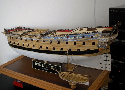 HMS BELLONA remake HMS BELLONA remake