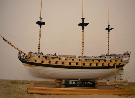 HMS BELLONA remake HMS BELLONA remake
