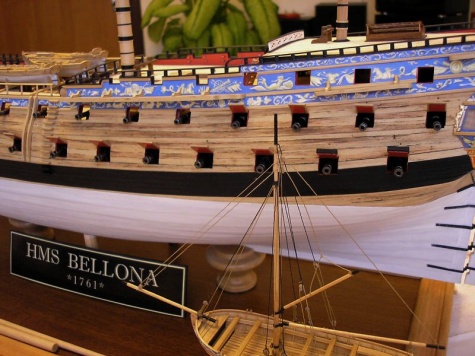 HMS BELLONA remake HMS BELLONA remake