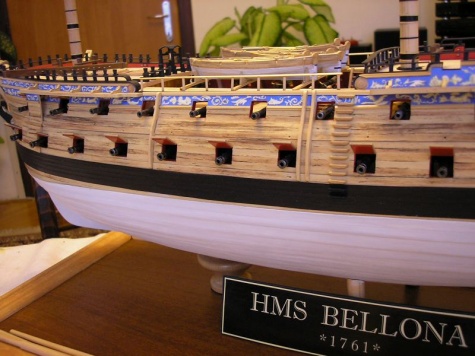 HMS BELLONA remake HMS BELLONA remake