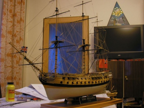 HMS BELLONA remake HMS BELLONA remake