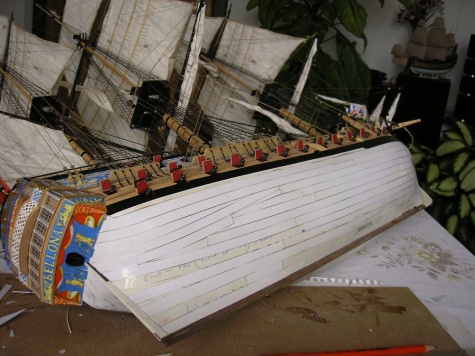 HMS BELLONA remake HMS BELLONA remake