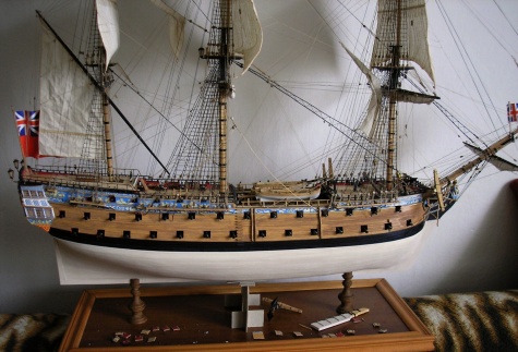HMS BELLONA remake HMS BELLONA remake