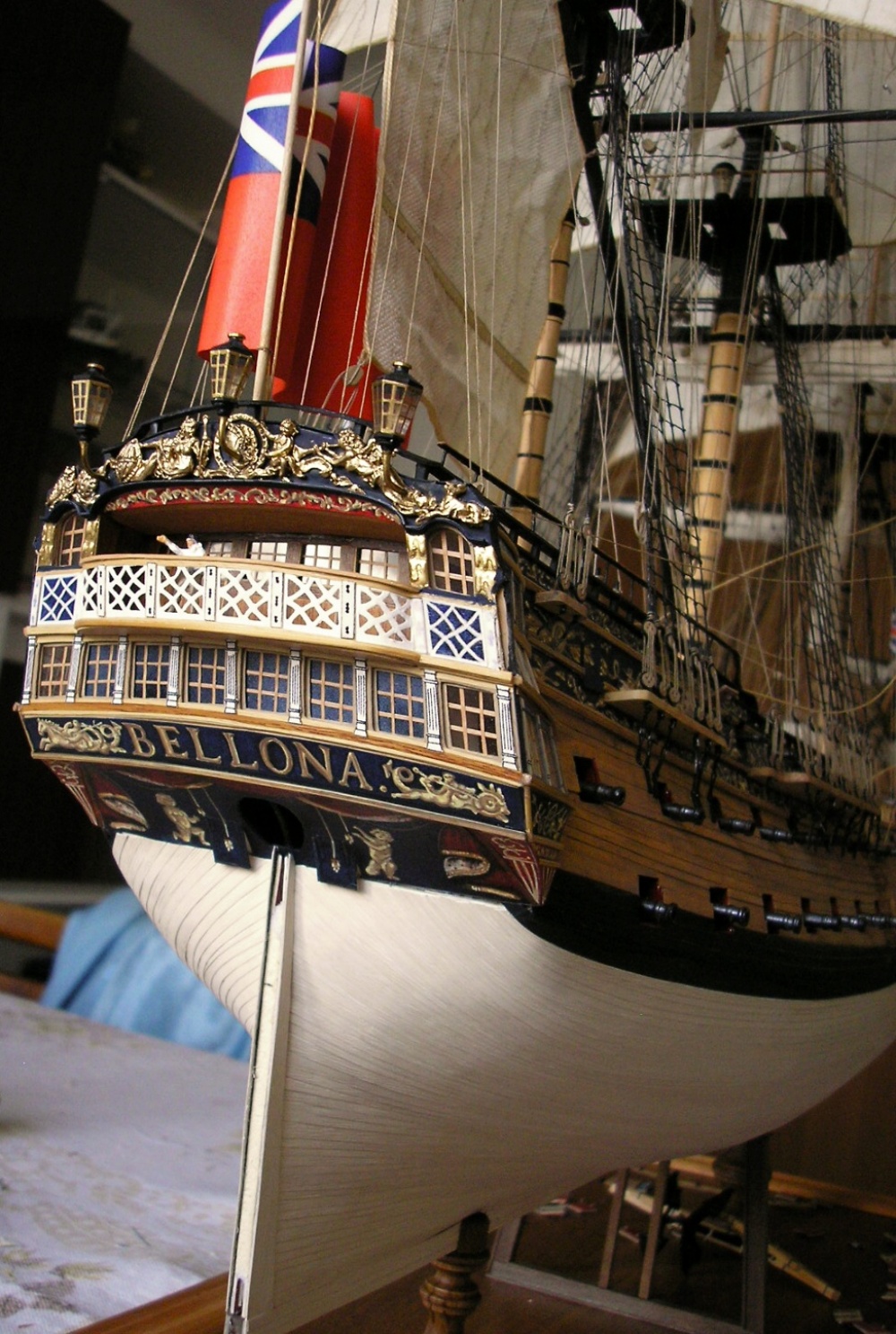 HMS BELLONA remake
