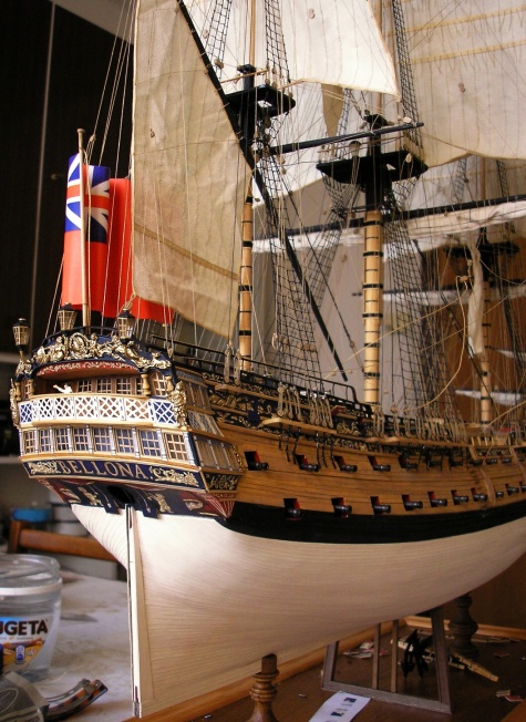 HMS BELLONA remake HMS BELLONA remake