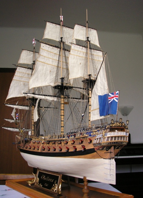 HMS BELLONA remake HMS BELLONA remake