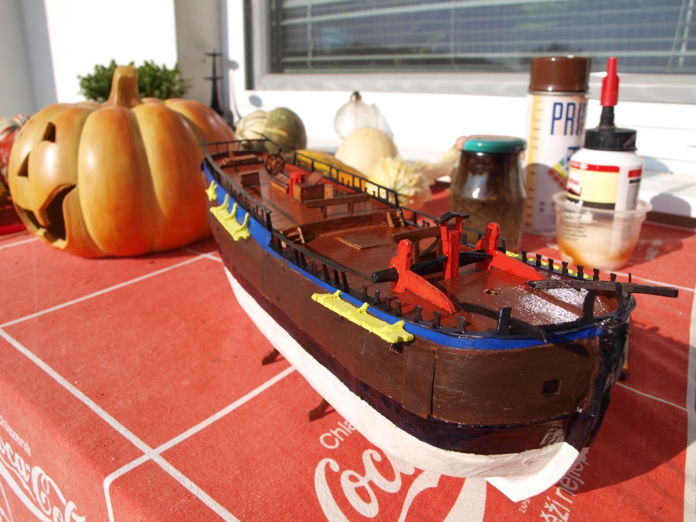 HMS Endeavour 1768 /Shipyard/ 1:96 (Pln� velikost v nov�m okn�) HMS Endeavour 1768 /Shipyard/ 1:96