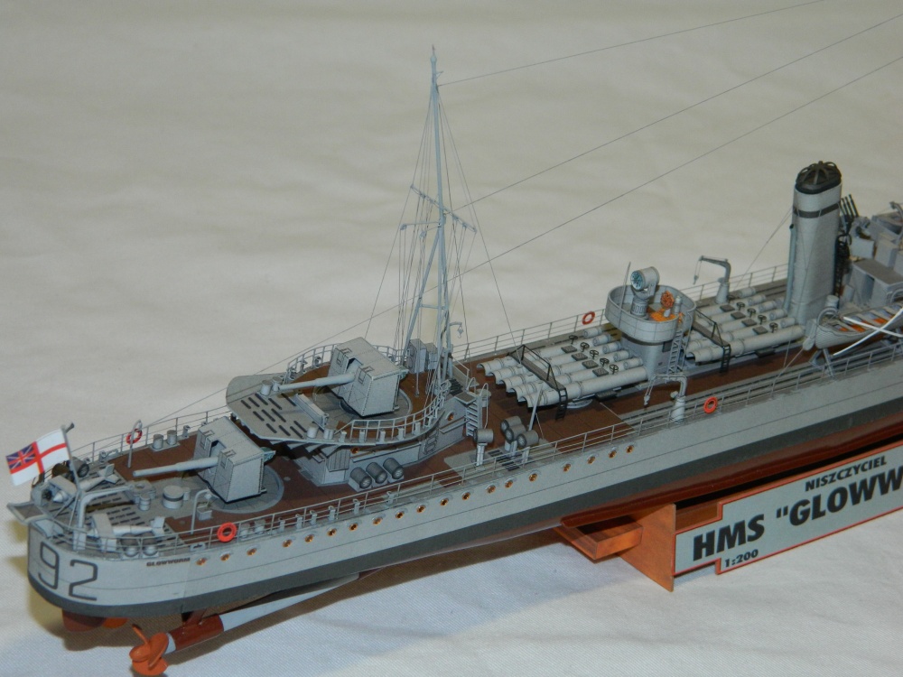 HMS Glowworm (Plná velikost v novém okně) HMS Glowworm