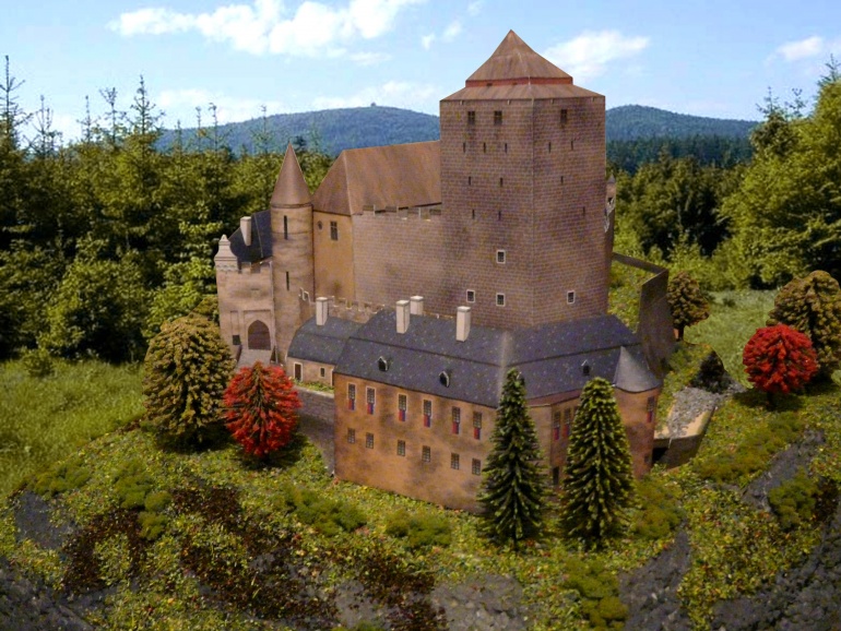 HRAD KOST (Plná velikost v novém okně) HRAD KOST