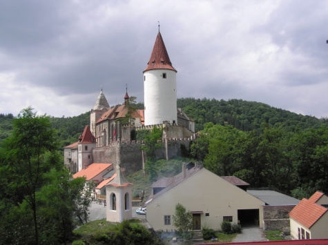 Hrad Křivoklát - foto skutečné stavby Hrad Křivoklát - foto skutečné stavby