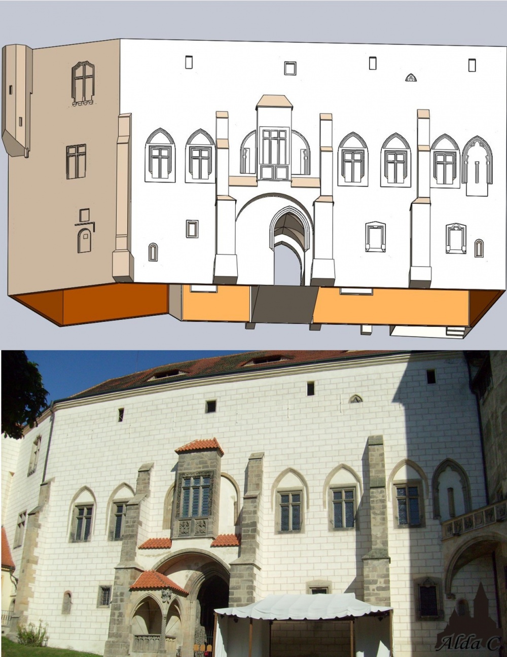 Hrad Křivoklát (Plná velikost v novém okně) Hrad Křivoklát