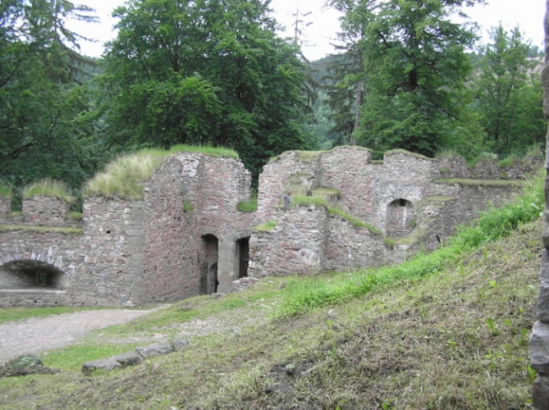 Hrad Litice - foto skute�n� stavby