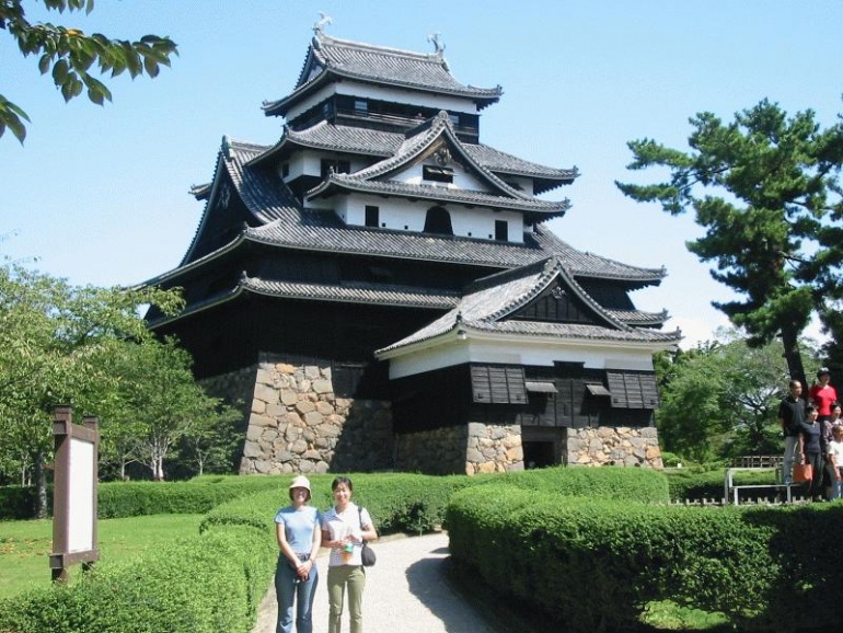 Hrad Matsue (Plná velikost v novém okně) Hrad Matsue