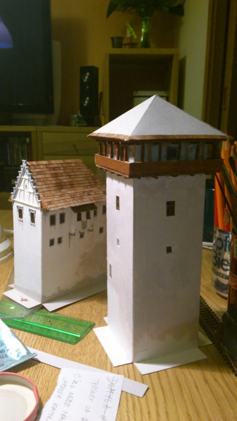 Hrad pro modelové kolejiště Hrad pro modelové kolejiště
