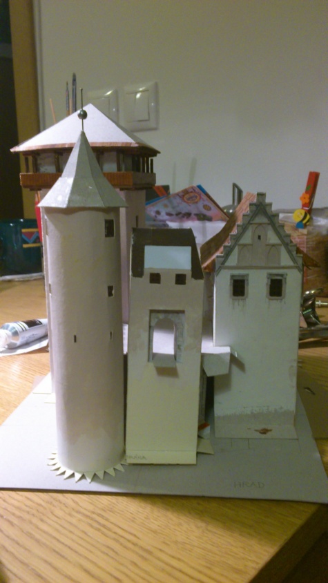 Hrad pro modelové kolejiště Hrad pro modelové kolejiště
