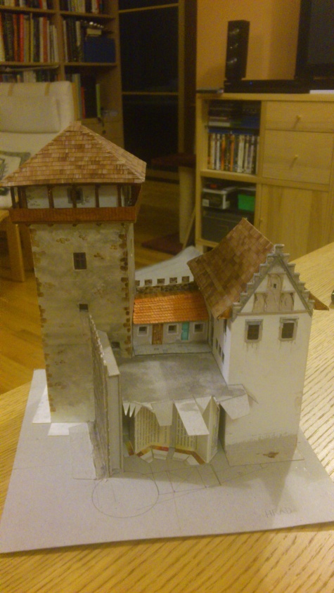 Hrad pro modelové kolejiště Hrad pro modelové kolejiště