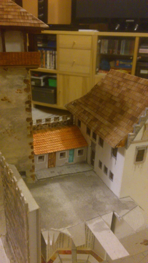 Hrad pro modelové kolejiště Hrad pro modelové kolejiště