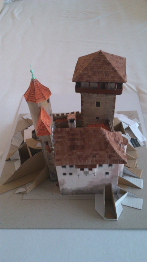 Hrad pro modelové kolejiště Hrad pro modelové kolejiště