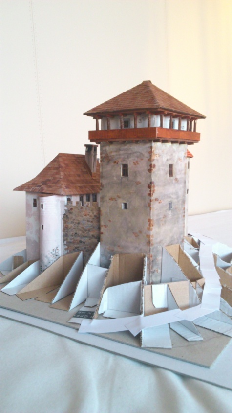 Hrad pro modelové kolejiště Hrad pro modelové kolejiště