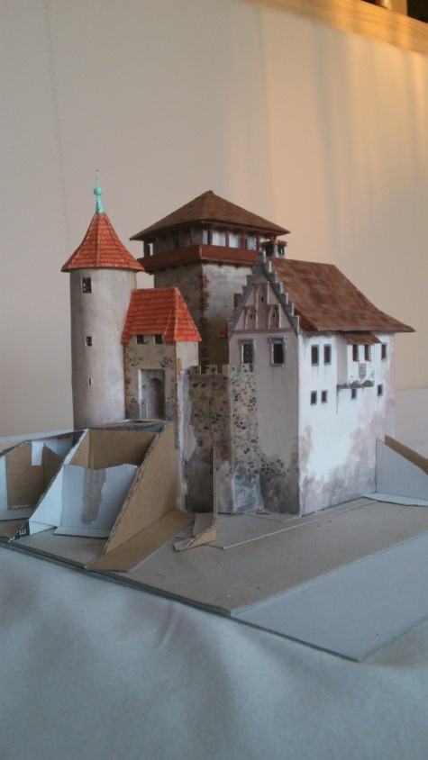 Hrad pro modelové kolejiště Hrad pro modelové kolejiště