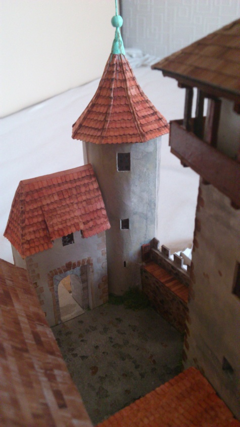Hrad pro modelové kolejiště Hrad pro modelové kolejiště