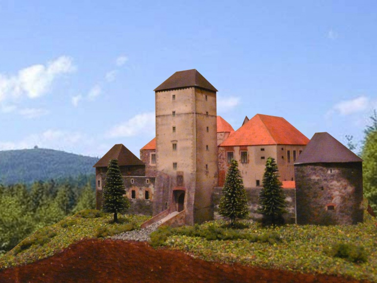 HRAD ŠVIHOV (Plná velikost v novém okně) HRAD ŠVIHOV