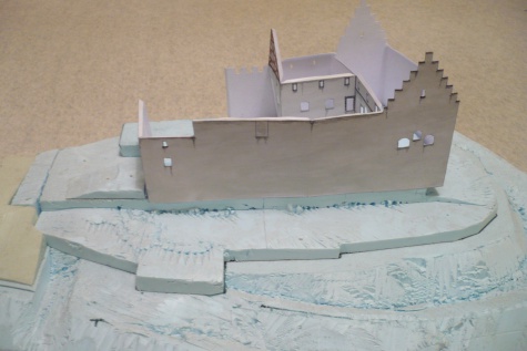 hrad Buben v 15. století hrad Buben v 15. století