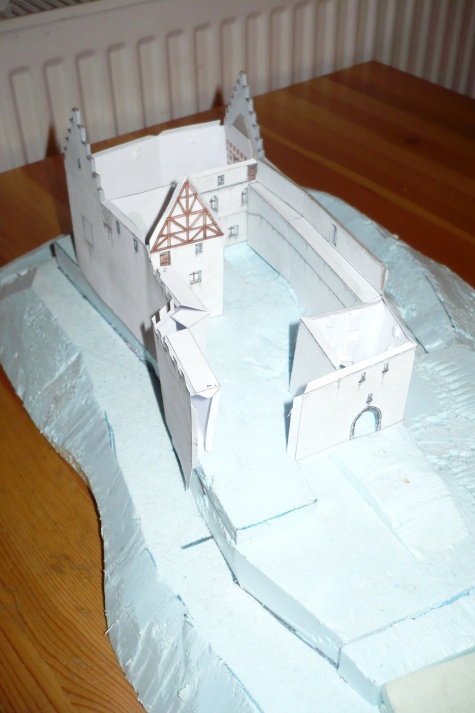 hrad Buben v 15. století hrad Buben v 15. století