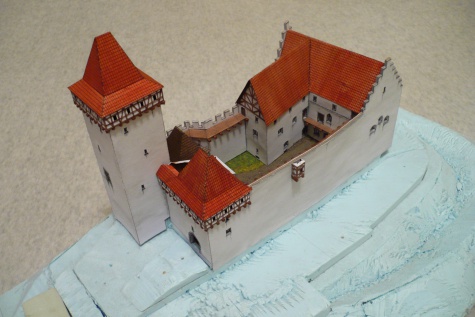 hrad Buben v 15. století hrad Buben v 15. století