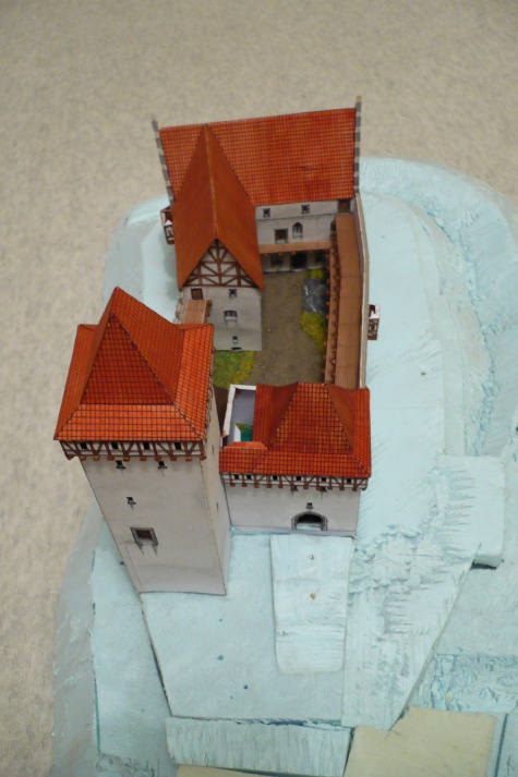 hrad Buben v 15. století hrad Buben v 15. století