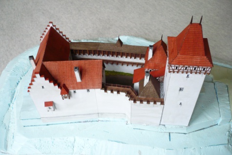 hrad Buben v 15. století hrad Buben v 15. století