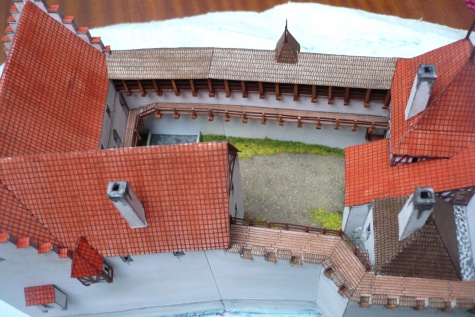 hrad Buben v 15. století hrad Buben v 15. století