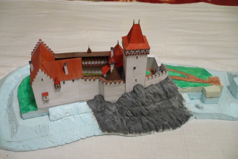 hrad Buben v 15. století hrad Buben v 15. století