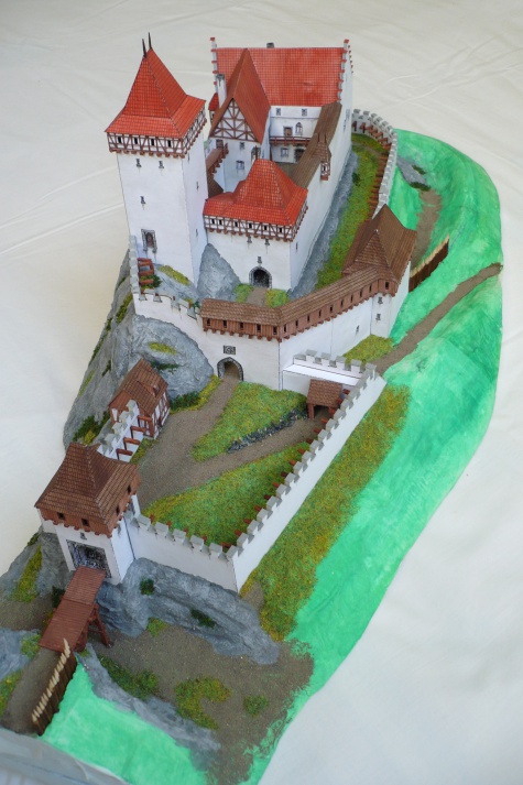 hrad Buben v 15. století hrad Buben v 15. století