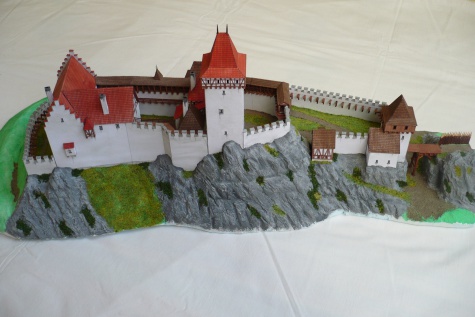 hrad Buben v 15. století hrad Buben v 15. století