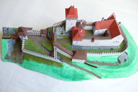 hrad Buben v 15. století hrad Buben v 15. století