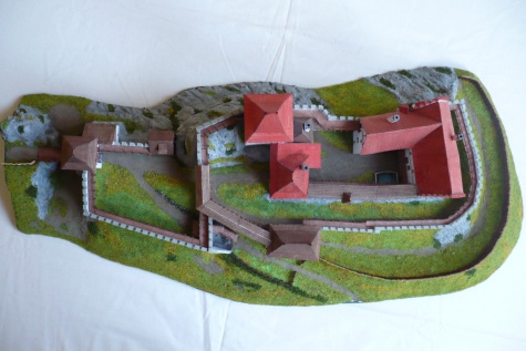 hrad Buben v 15. století hrad Buben v 15. století