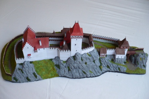 hrad Buben v 15. století hrad Buben v 15. století