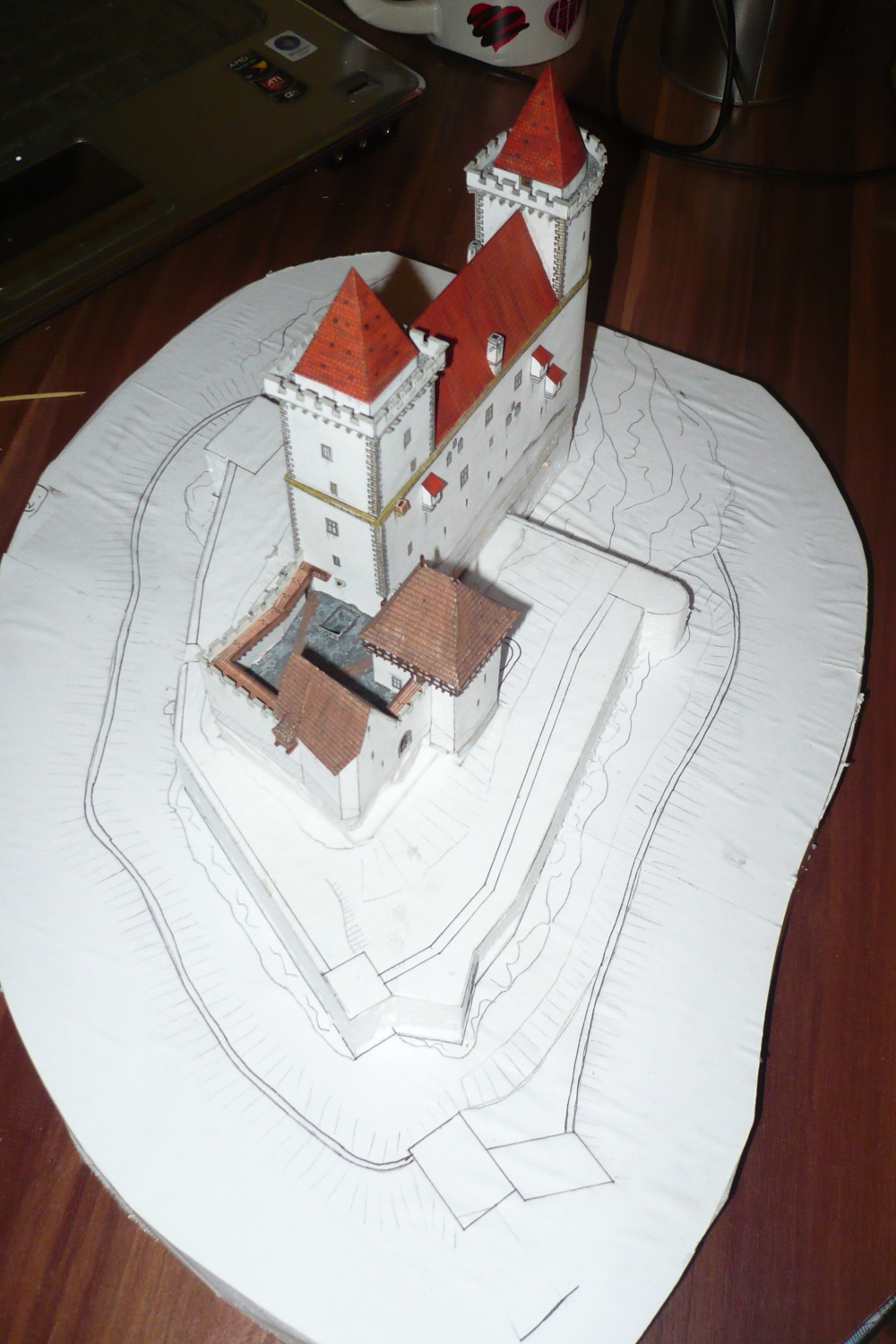 hrad Radyně (Plná velikost v novém okně) hrad Radyně