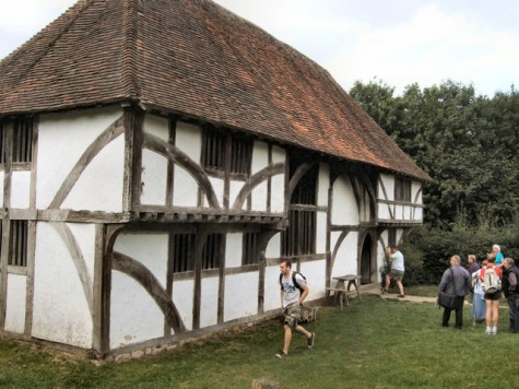 Hrázděný halový dům z Bayleaf Hrázděný halový dům z Bayleaf