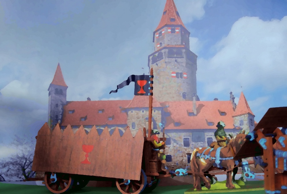 Husitský vůz (Plná velikost v novém okně) Husitský vůz